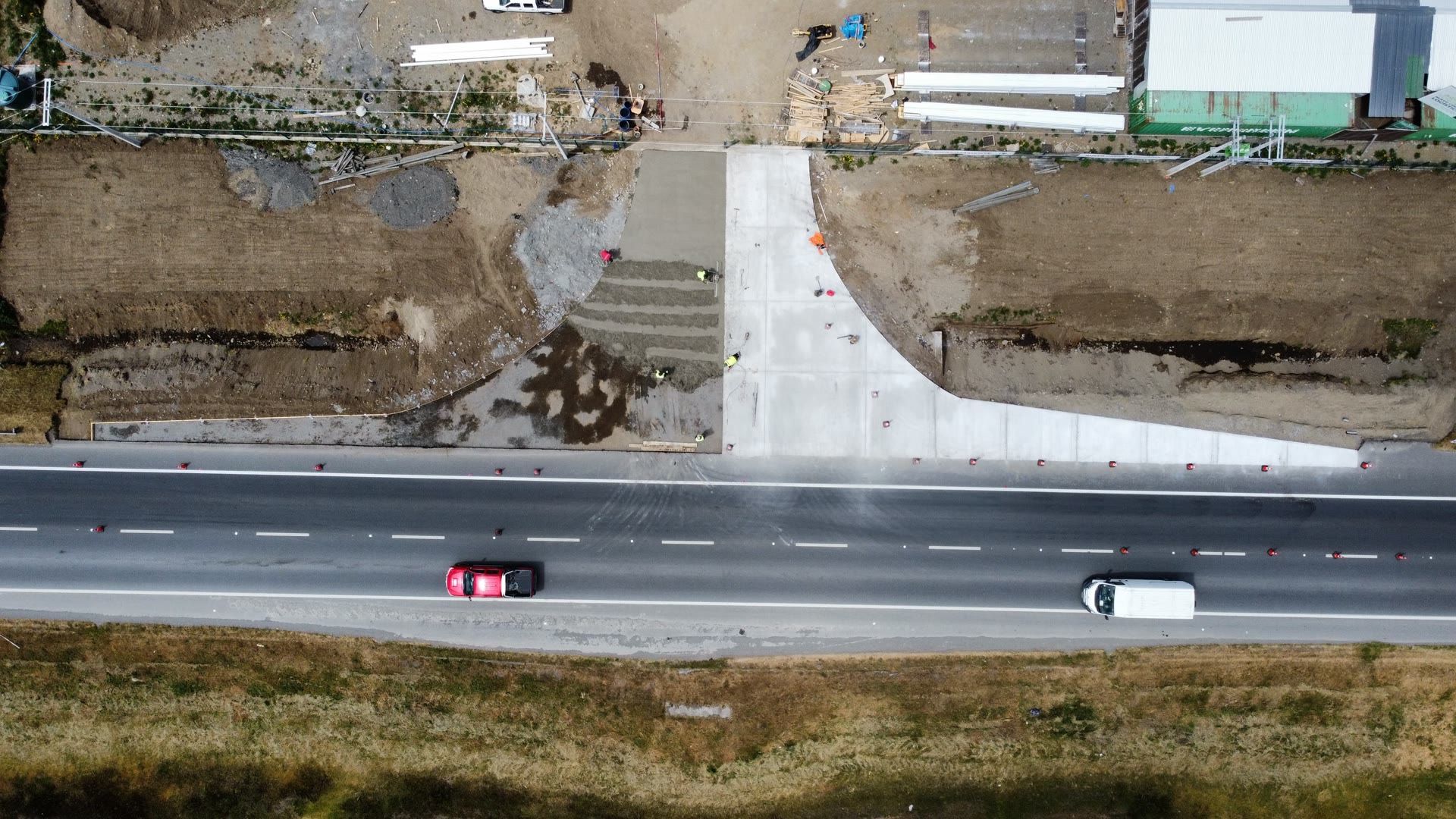 Ejecución de cuello de acceso conectado a una ruta, imagen 2 de 5